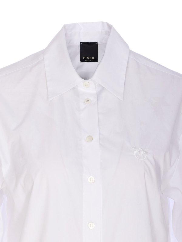 White Caffe Shirt shop online: Pinko
