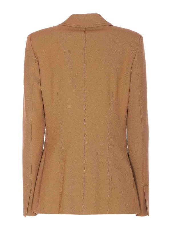 Pinko: giacche blazer online - Giacca Granaglie Marrone