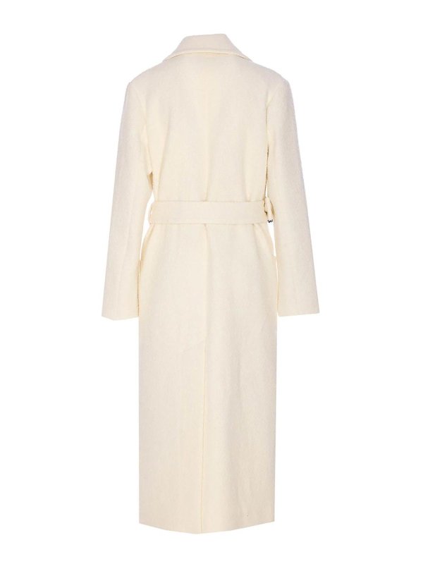 Pinko: Lange Mäntel online - Langer Mantel - Weiß