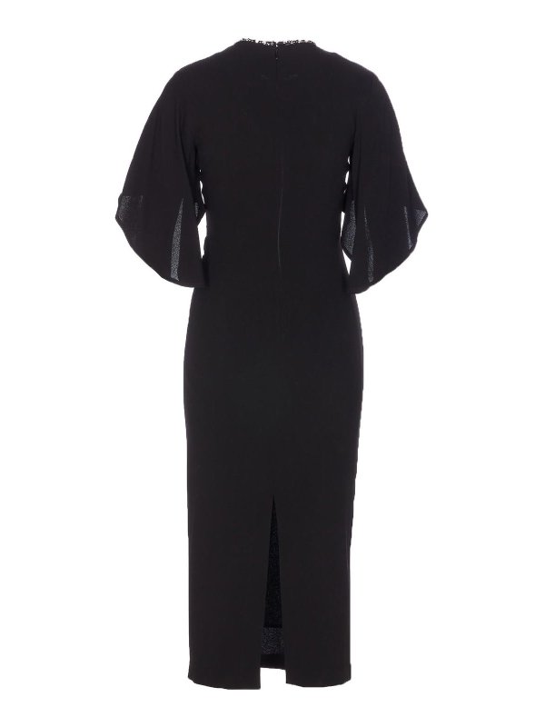 Pinko: crew necks online - Black Scopone Dress