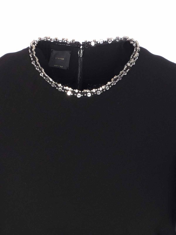 Black Scopone Dress shop online: Pinko