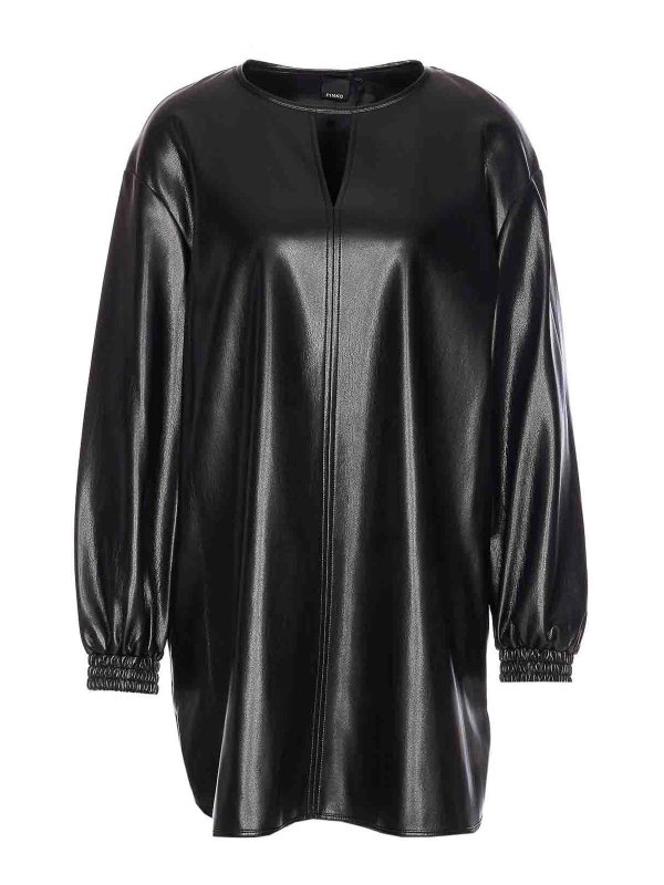 Pinko: Vestidos media pierna - Vestido Midi - Negro