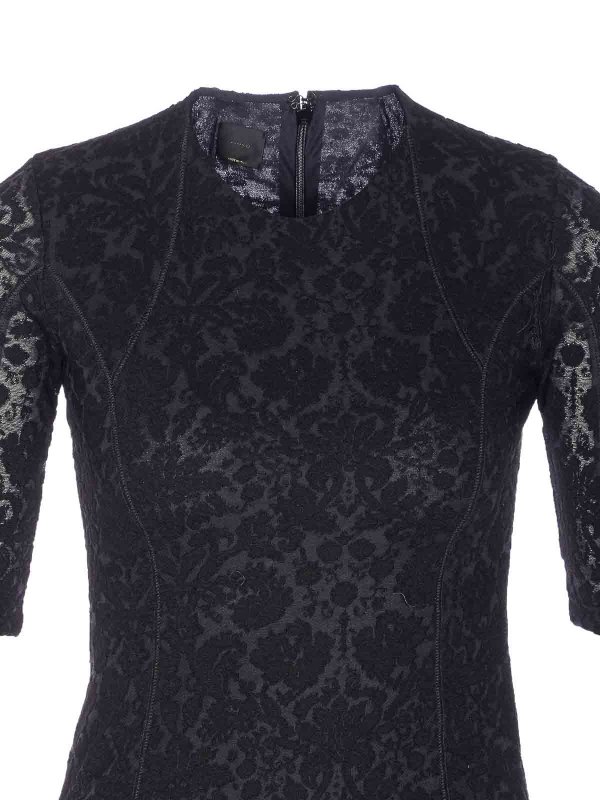 Black Arame Dress shop online: Pinko