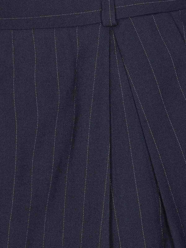 The Best Shops Pinko: minigonne - Gonna a righe blu hamburger