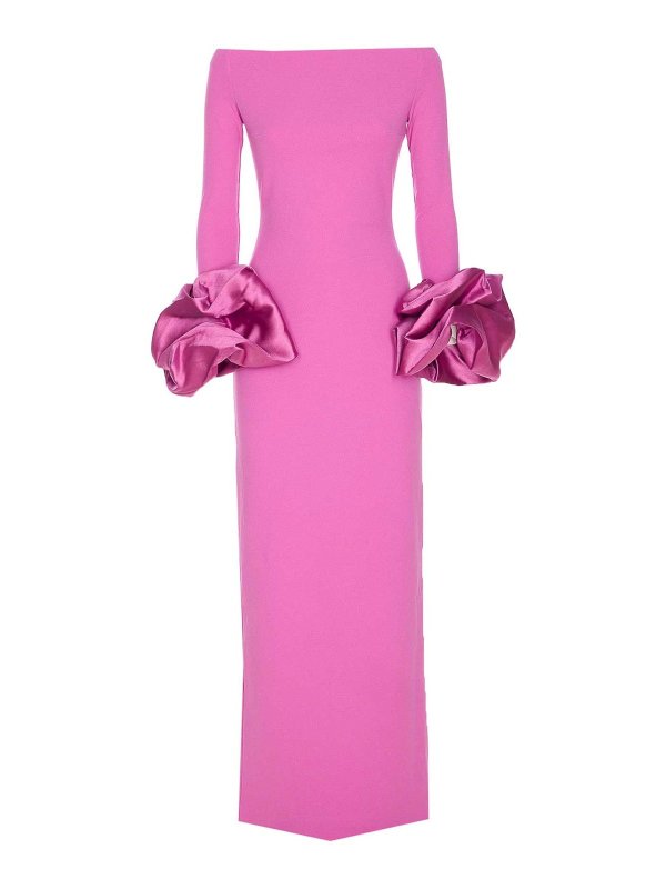 SOLACE LONDON: maxi dresses - Talia Maxi Dress