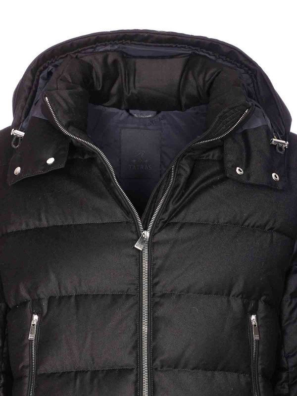 Black Domiziano Down Jacket shop online: TATRAS