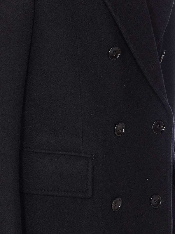 The Best Shops TOM FORD: cappotti al ginocchio - Chiusura con bottoni doppiopetto neri