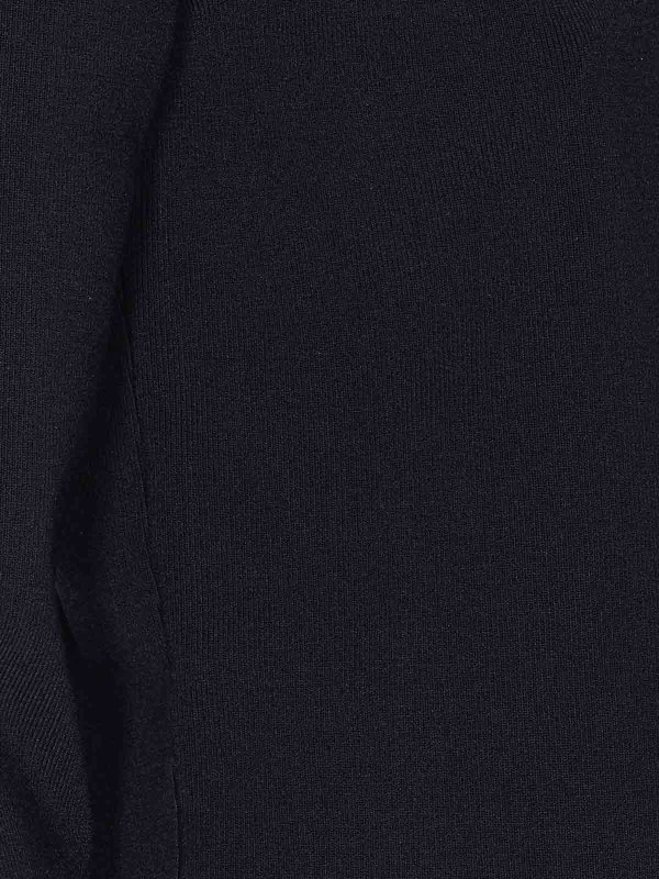 The Best Shops TWINSET: Suéteres con cuello pico - Suéter Cuello Redondo - Negro