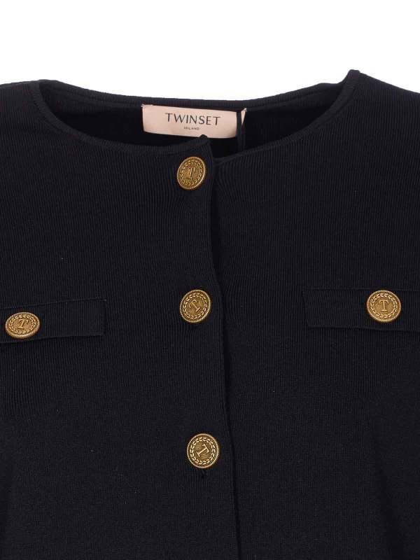 Suéter Cuello Redondo - Negro shop online: TWINSET