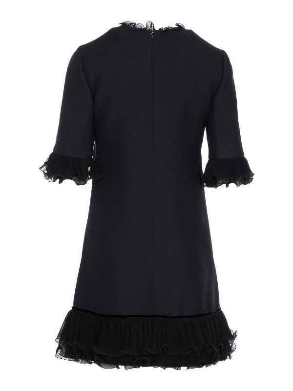 VALENTINO GARAVANI: Trousers Shorts online - Solid Crepe Couture Dress