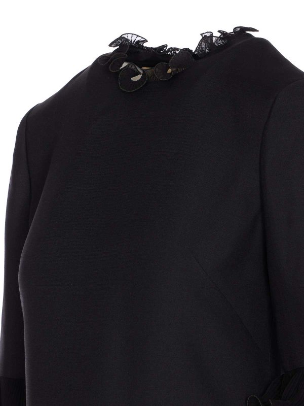 The Best Shops VALENTINO GARAVANI: Trousers Shorts - Solid Crepe Couture Dress