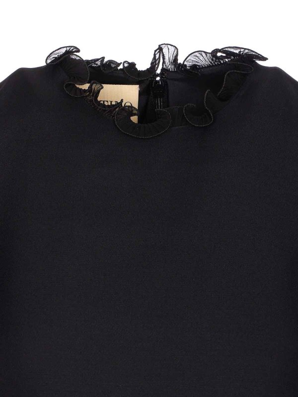 Solid Crepe Couture Dress shop online: VALENTINO GARAVANI