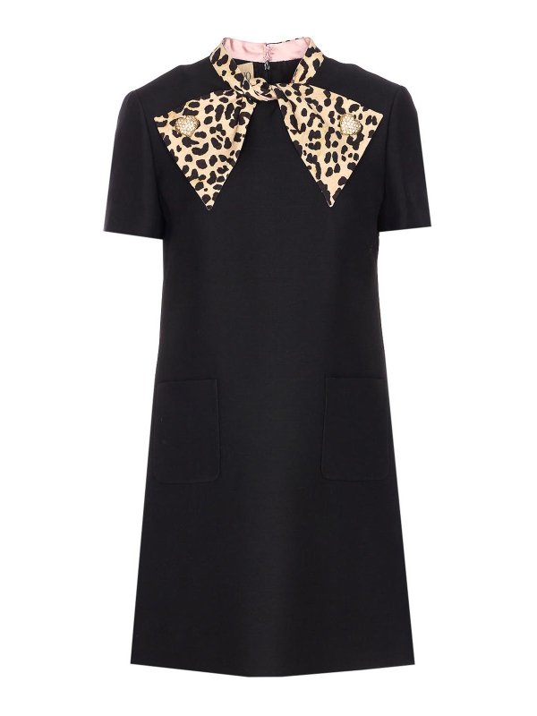 VALENTINO GARAVANI: cocktail dresses - Crepe Couture Solid Dress