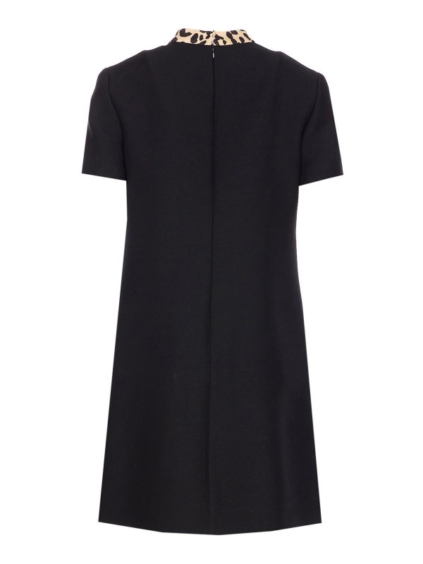 VALENTINO GARAVANI: cocktail dresses online - Crepe Couture Solid Dress