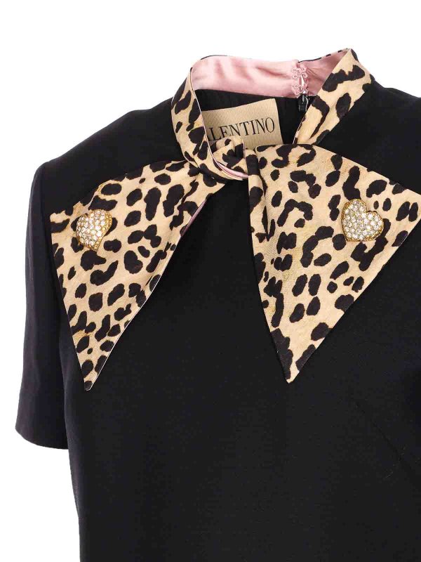 The Best Shops VALENTINO GARAVANI: cocktail dresses - Crepe Couture Solid Dress