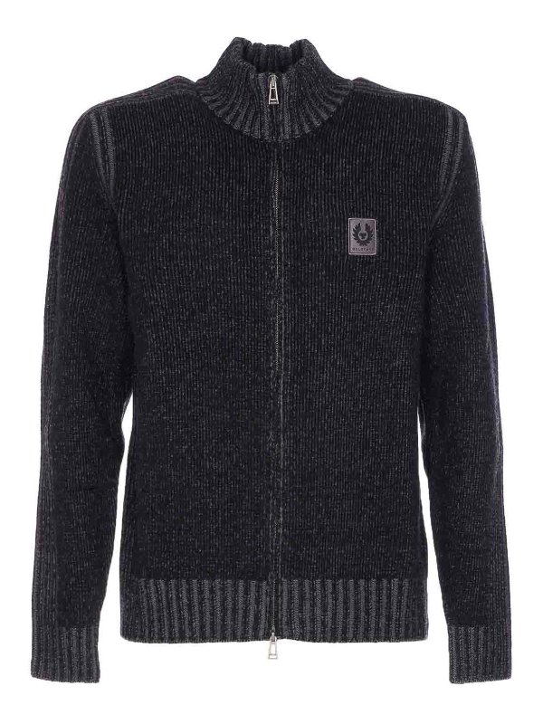 BELSTAFF: Sweatshirts & Sweaters - Seasonal Watch Zipped Sweater