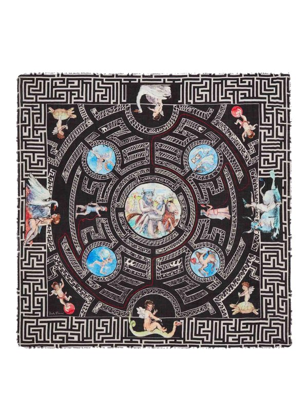 FALIERO SARTI: sciarpe e foulard - Sciarpa Labirinto