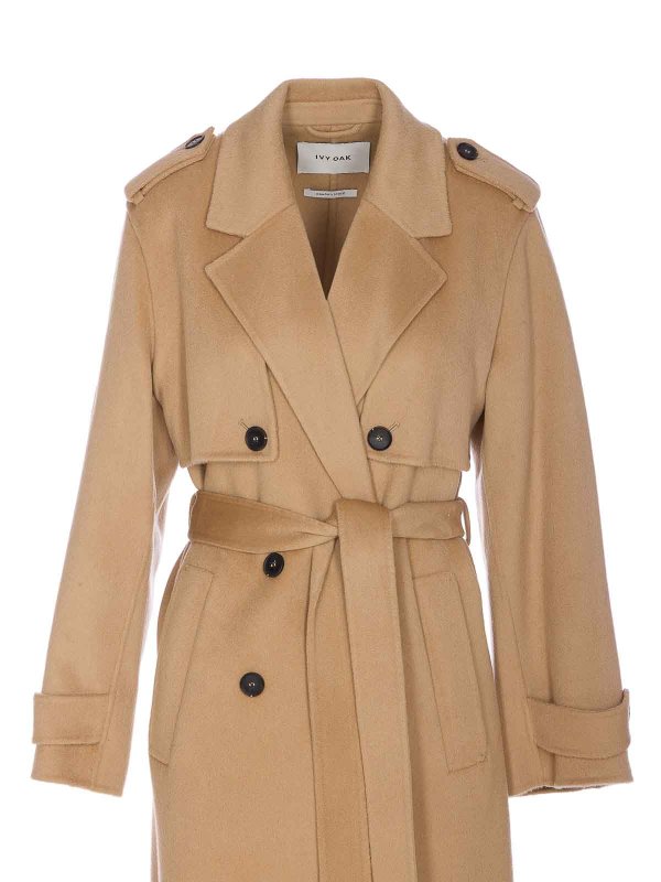 Cappotto Colette Beige shop online: IVY OAK
