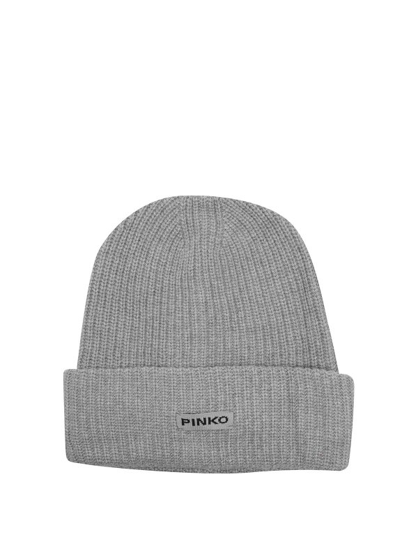 Pinko: Chapeaux - Chapeau - Beige