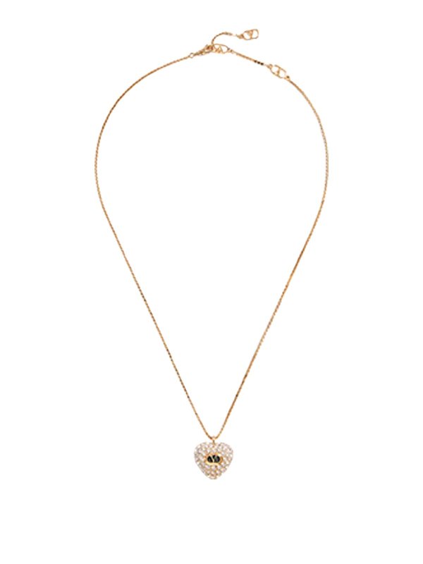 VALENTINO GARAVANI: Necklaces & Chokers - Coeur Royal Necklace