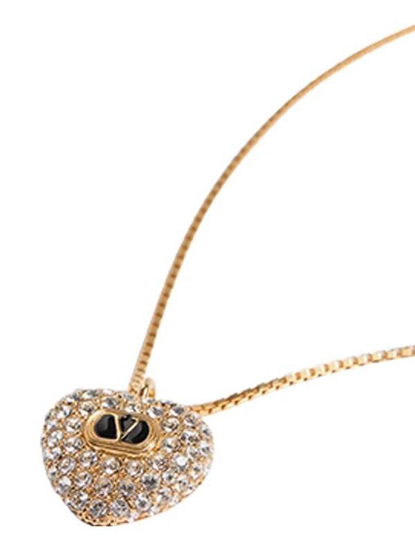 VALENTINO GARAVANI: Necklaces & Chokers online - Coeur Royal Necklace