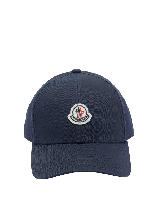 MONCLER: Chapeaux - Chapeau - Bleu