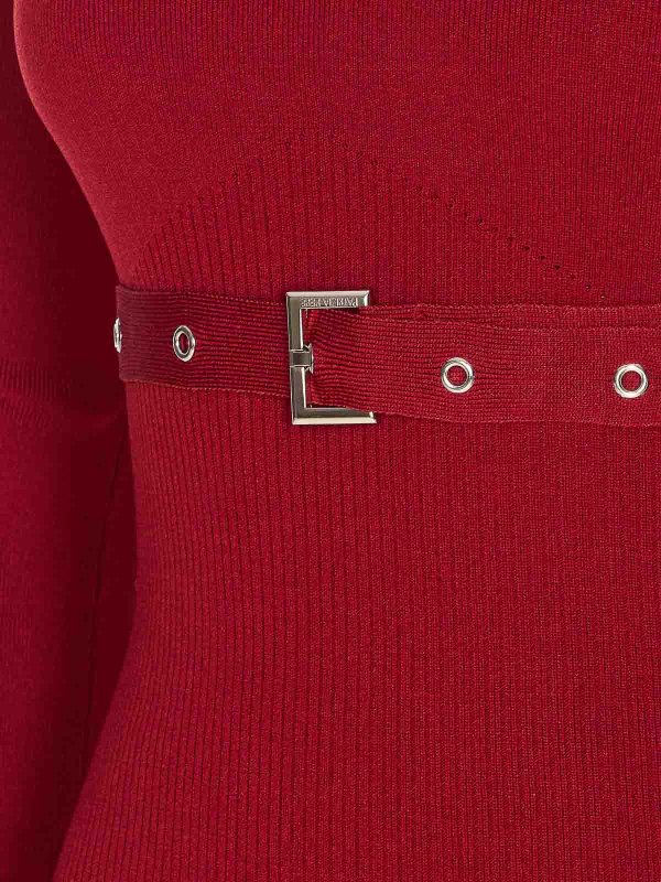 The Best Shops PATRIZIA PEPE: crew necks - Sweater With Belt