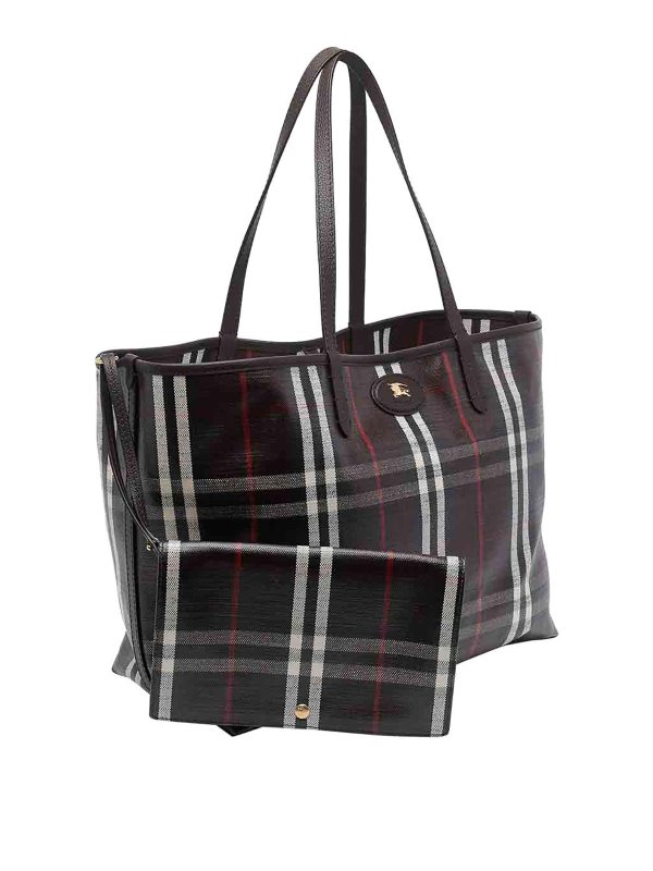 Medium Highlands Tote Bag shop online: BURBERRY