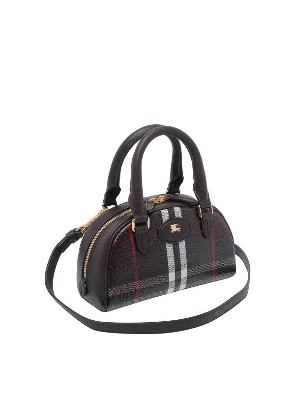 BURBERRY: Sacs bowling online - Sac De Bowling - Violet