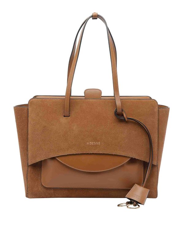 HIDESINS: totes bags - Large Flap Handbag