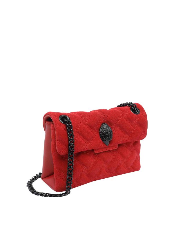 KURT GEIGER: cross body bags online - Mini Leather Kensington Crossbody Bag