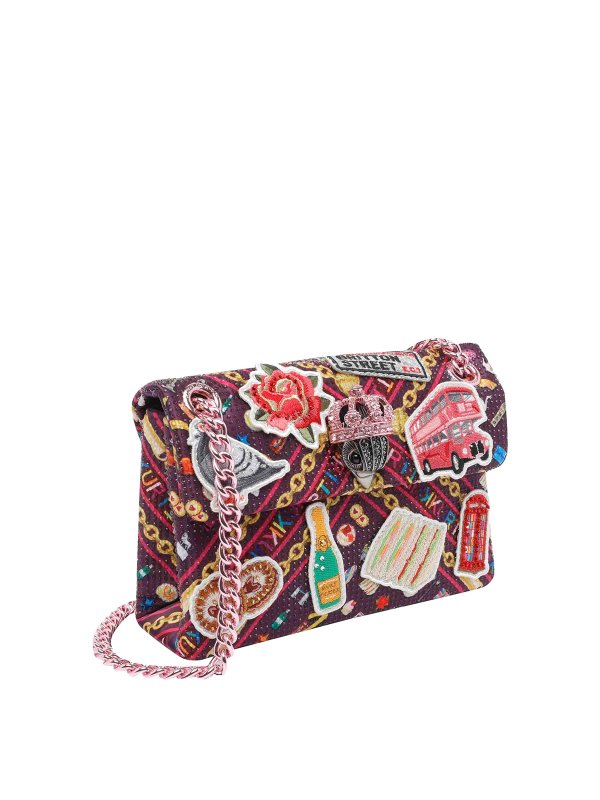 KURT GEIGER: cross body bags online - Mini Leather Kensington Crossbody Bag