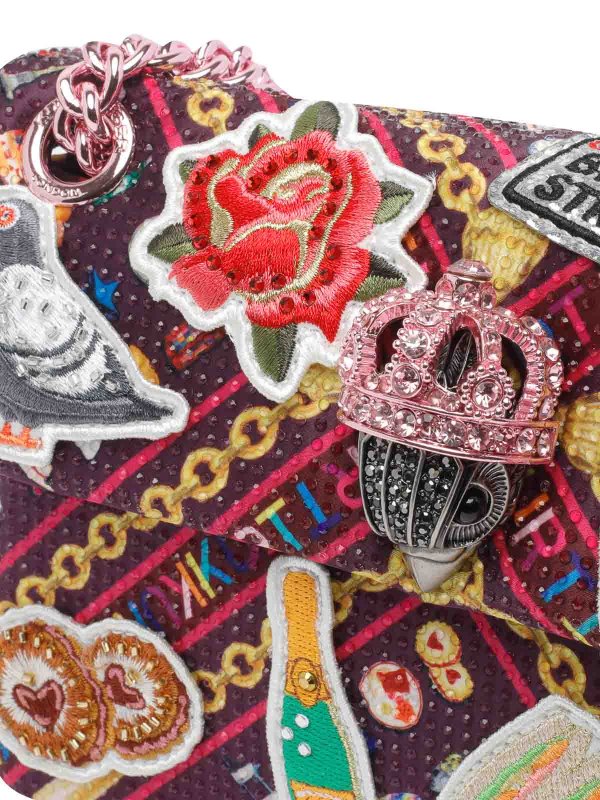 Mini Leather Kensington Crossbody Bag shop online: KURT GEIGER