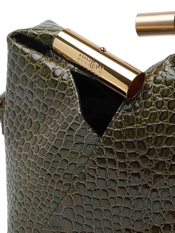 Green Small Japanese Crossbody Bag shop online: MM6 MAISON MARGIELA