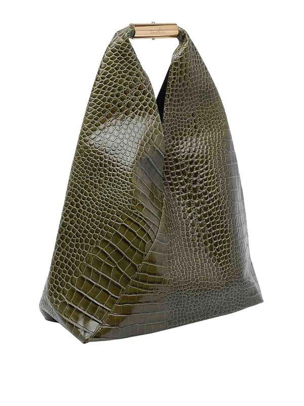 MM6 MAISON MARGIELA: Bolsos Shopping online - Bolso Shopping - Verde