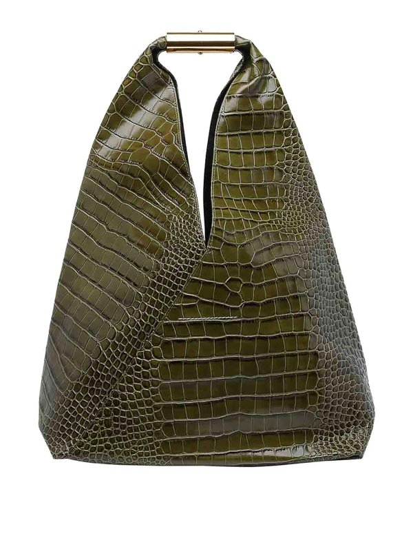 The Best Shops MM6 MAISON MARGIELA: Bolsos Shopping - Bolso Shopping - Verde