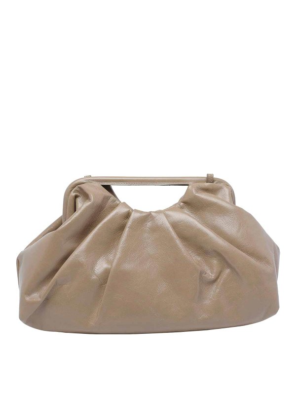The Best Shops MY BEST BAG: totes bags - Beige Logo Handbag