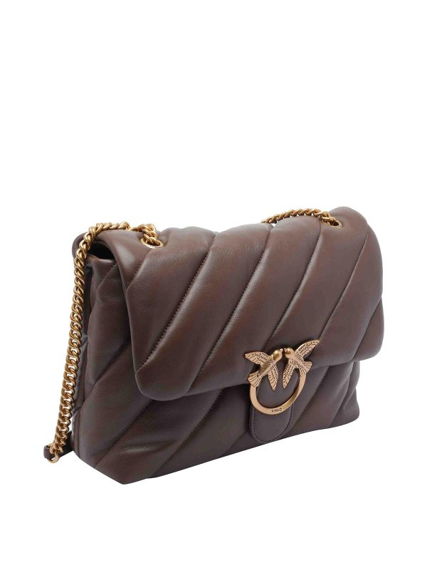 Pinko: Bolsos de hombro online - Bolsa De Hombro - Marrón