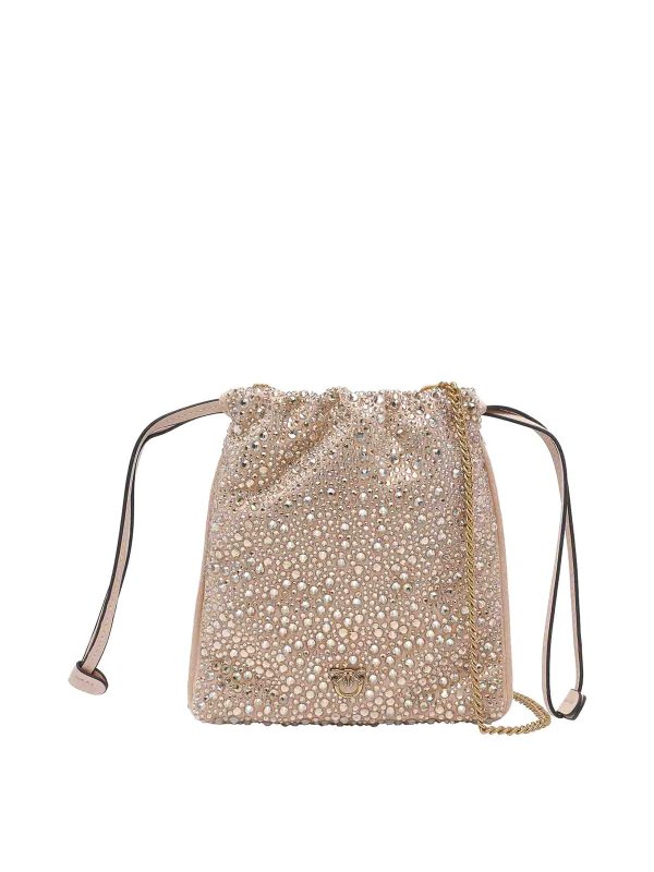 Pinko: Bolsos Shopping - Bolso Shopping - Blanco