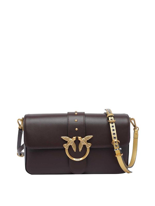 Pinko: Bolsas bandoleras - Bolsa Bandolera - Marrón