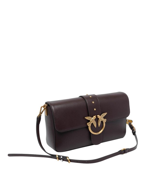 Pinko: Bolsas bandoleras online - Bolsa Bandolera - Marrón