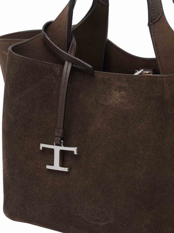 Bolso Shopping - Marrón shop online: TOD