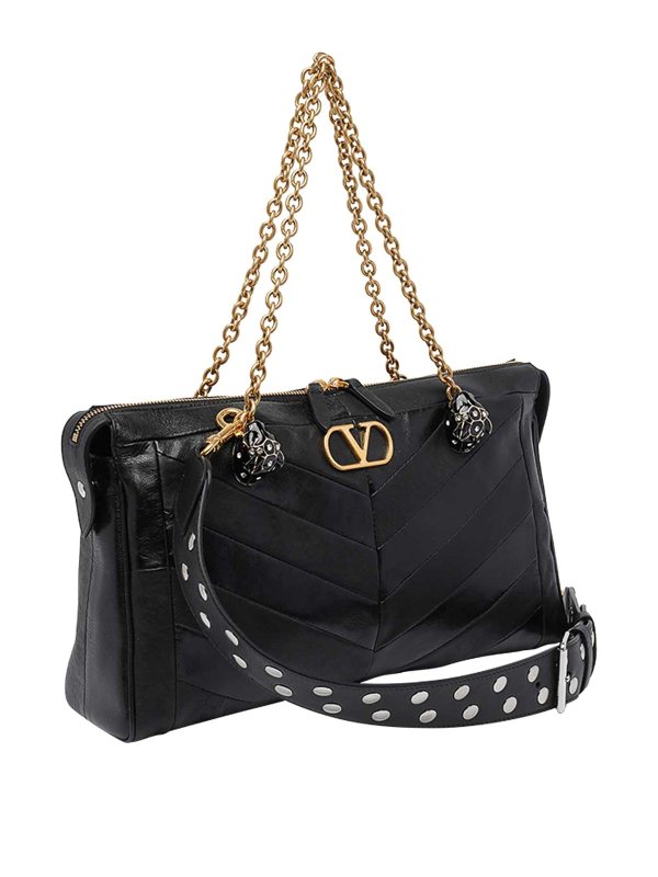 VALENTINO GARAVANI: トートバッグ online - トートバッグ - 黒