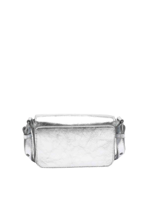 The Best Shops ZADIG&VOLTAIRE: cross body bags - Silver Le Zazi Vintage Crossbody Bag