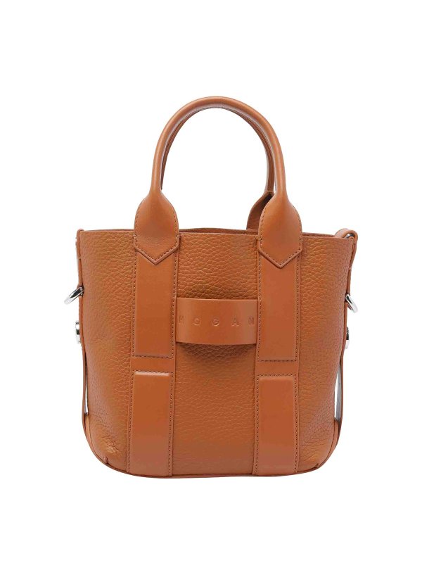 HOGAN: トートバッグ - トートバッグ - ブラウン