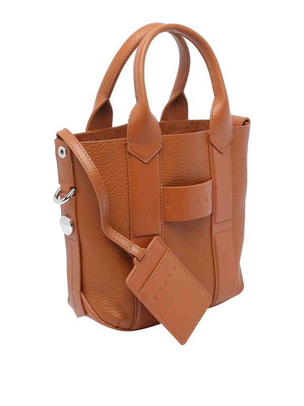 トートバッグ - ブラウン shop online: HOGAN