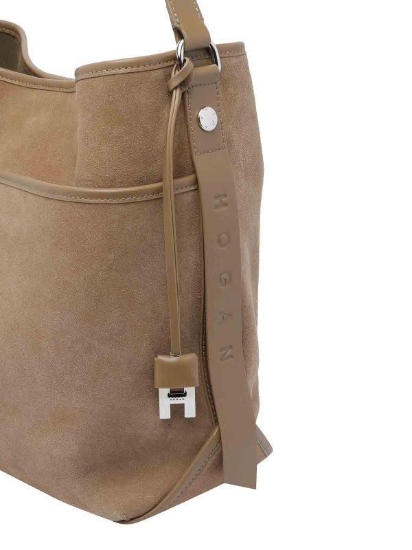 ショルダーバッグ - ベージュ shop online: HOGAN