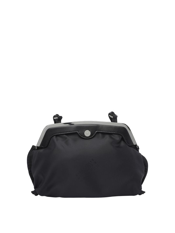 The Best Shops MM6 MAISON MARGIELA: Bolso clutch - Bolso Clutch - Negro