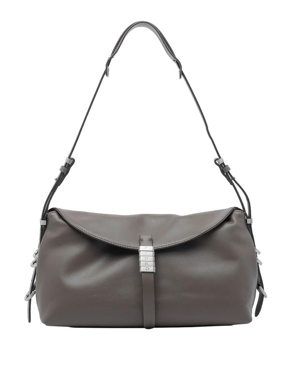 Pinko: Bolsos de hombro - Bolsa De Hombro - Gris