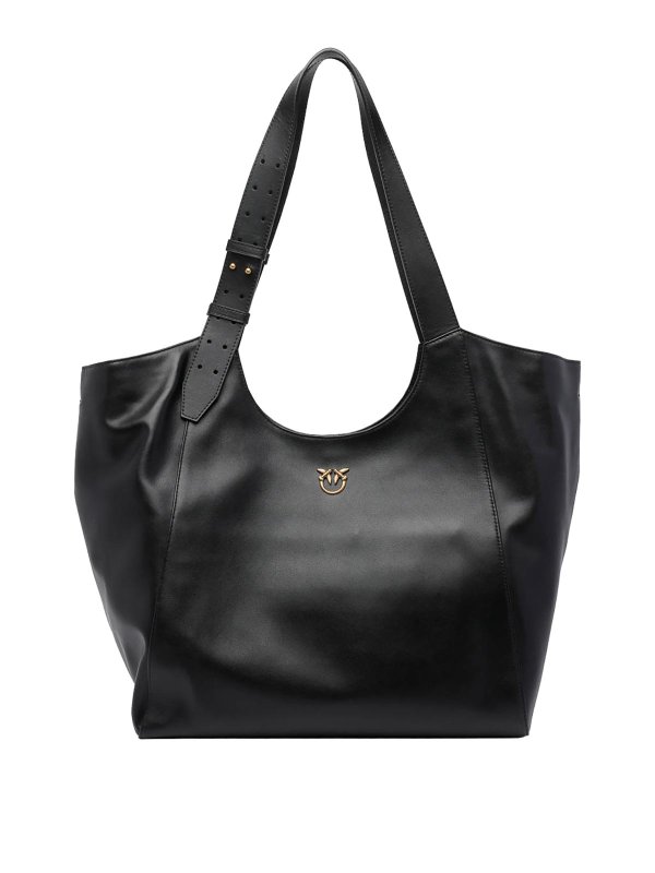 Pinko: Bolsos Shopping - Bolso Shopping - Negro